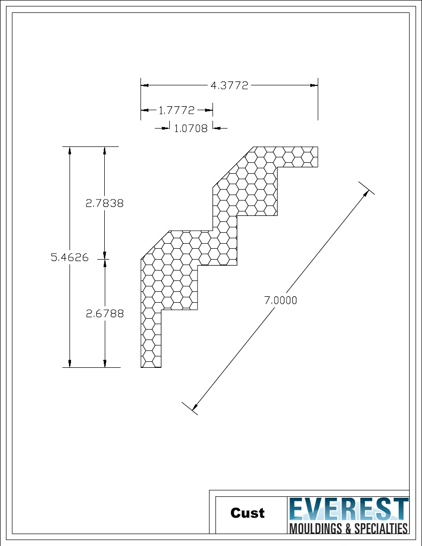 Custom light-cove source cross-section