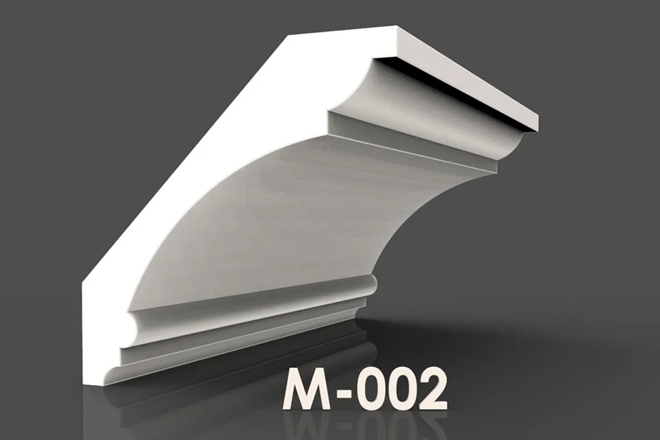 Plaster Coated Foam Crown Mouldings